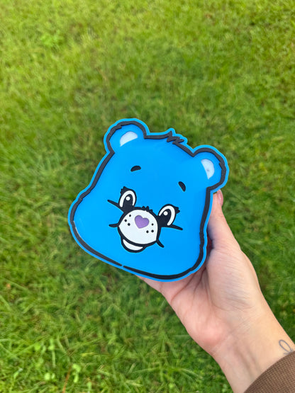 3D Printed Blue Care Bear - Pen Holder