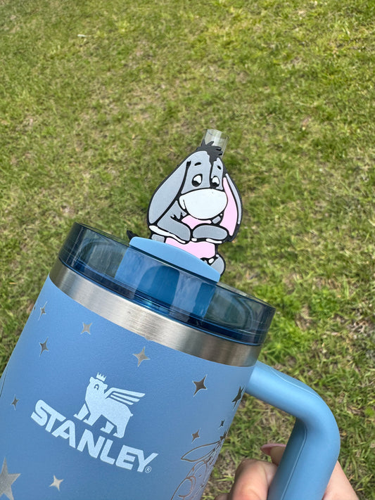 Grey Donkey Straw Buddy