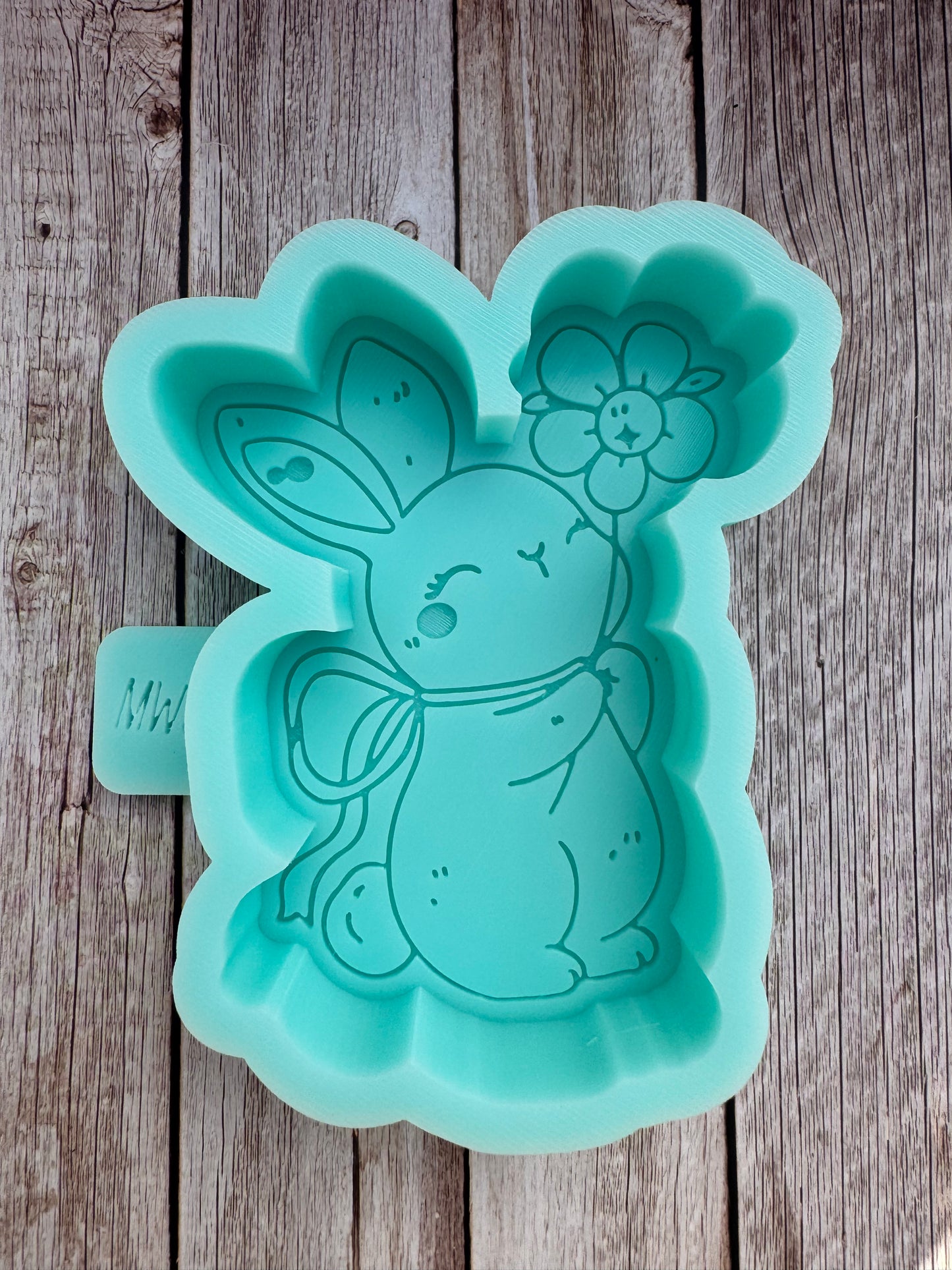 Spring Bunny Silicone Freshie Mold