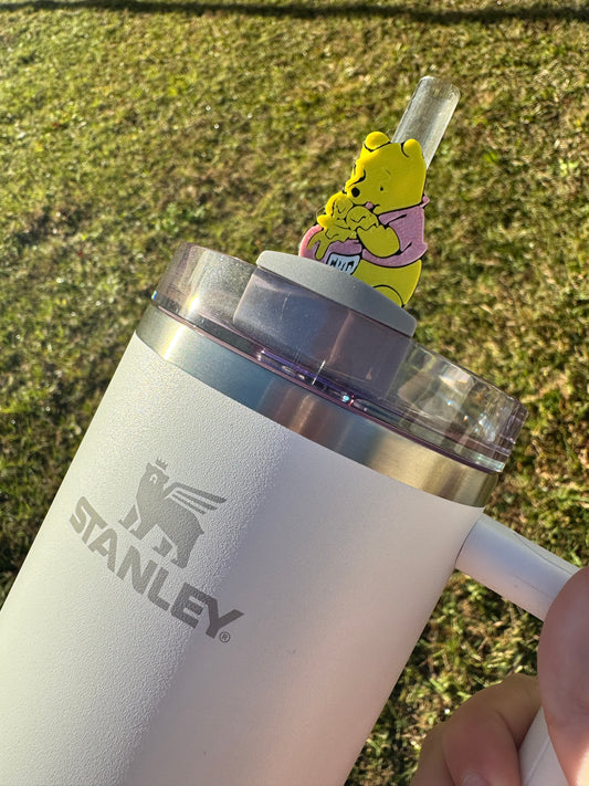 Honey Bear Straw Buddy