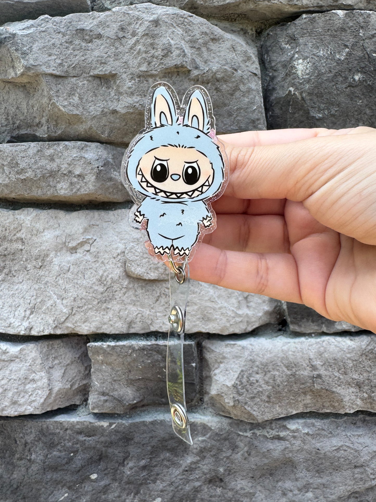 The Macaroon Labubu - Badge Reel