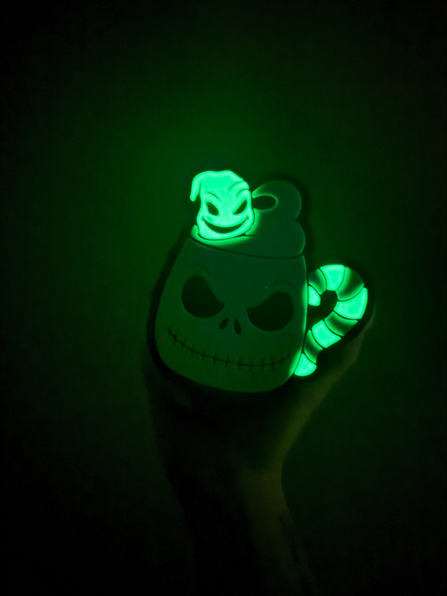 Oogie Boogie Pen Holder – 3D Printed Desk Organizer *GLOWS IN THE DARK*