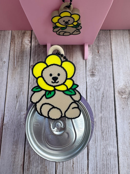 3D Printed Jellycat Inspired Daffodil Bart- Soda Can Opener Keychain *SHOP EXCLUSIVE*