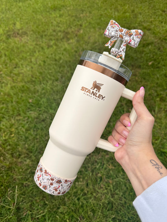 Milk and Cookies - Bow & Boot Set