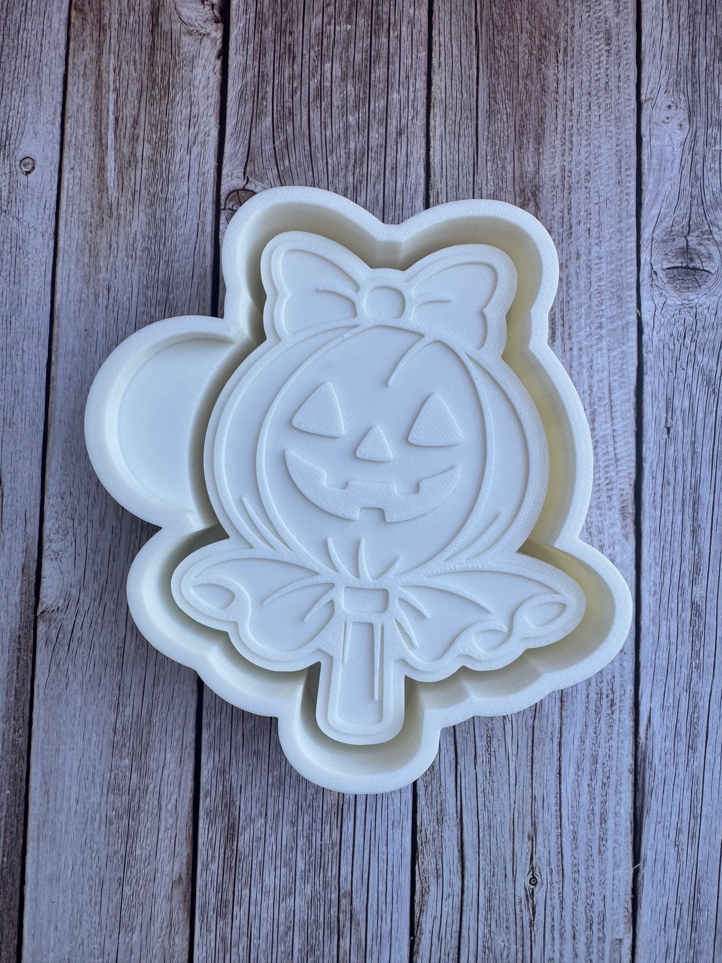 Pumpkin Lollipop Silicone Freshie Mold