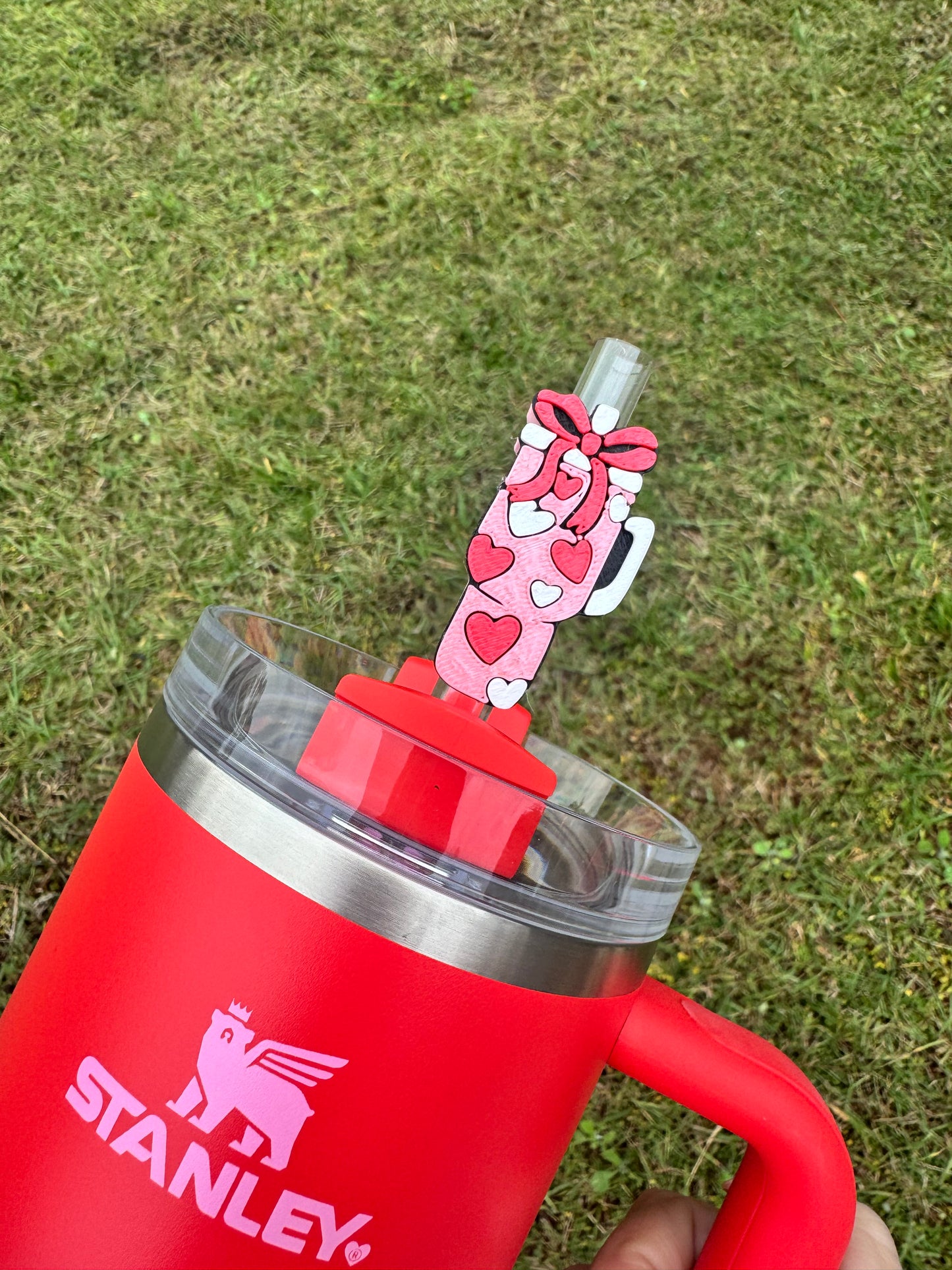 Valentines Tumbler Straw Buddy