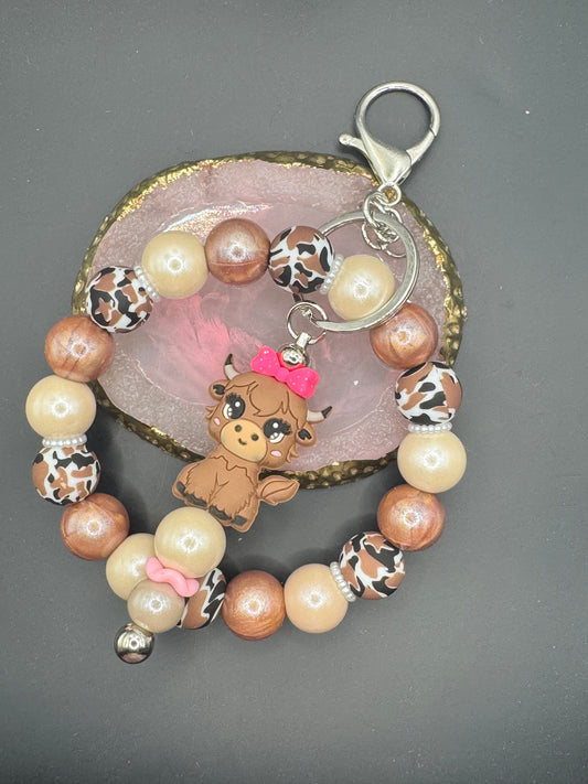 Spotted n Sweet - Wristlet & Keychain