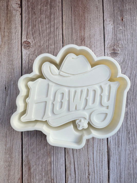 Howdy Silicone Freshie Mold