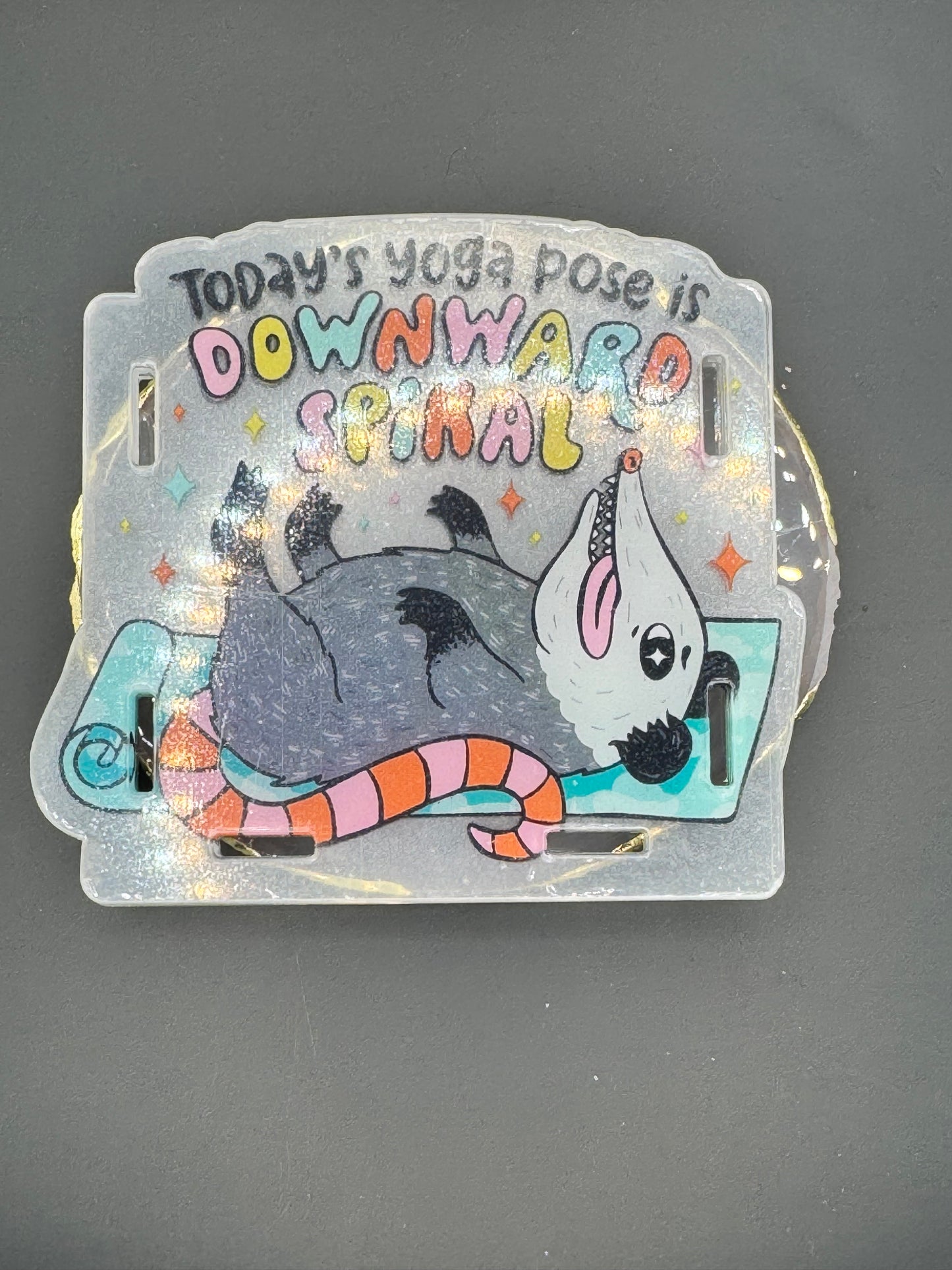 Downward Spiral - Acrylic Pen Holder
