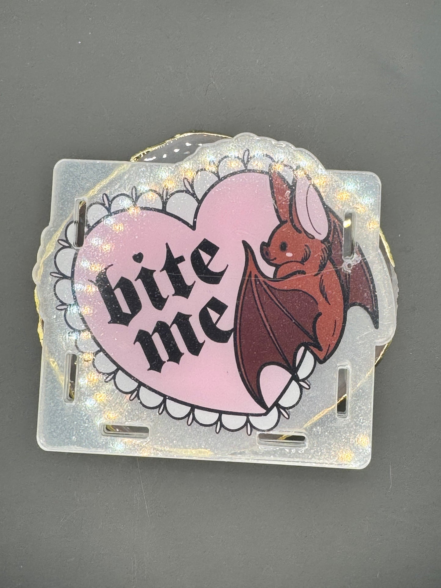 Bite Me - Acrylic Pen Holder *Shop Exclusive*
