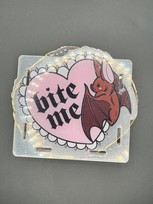 Bite Me - Acrylic Pen Holder *Shop Exclusive*