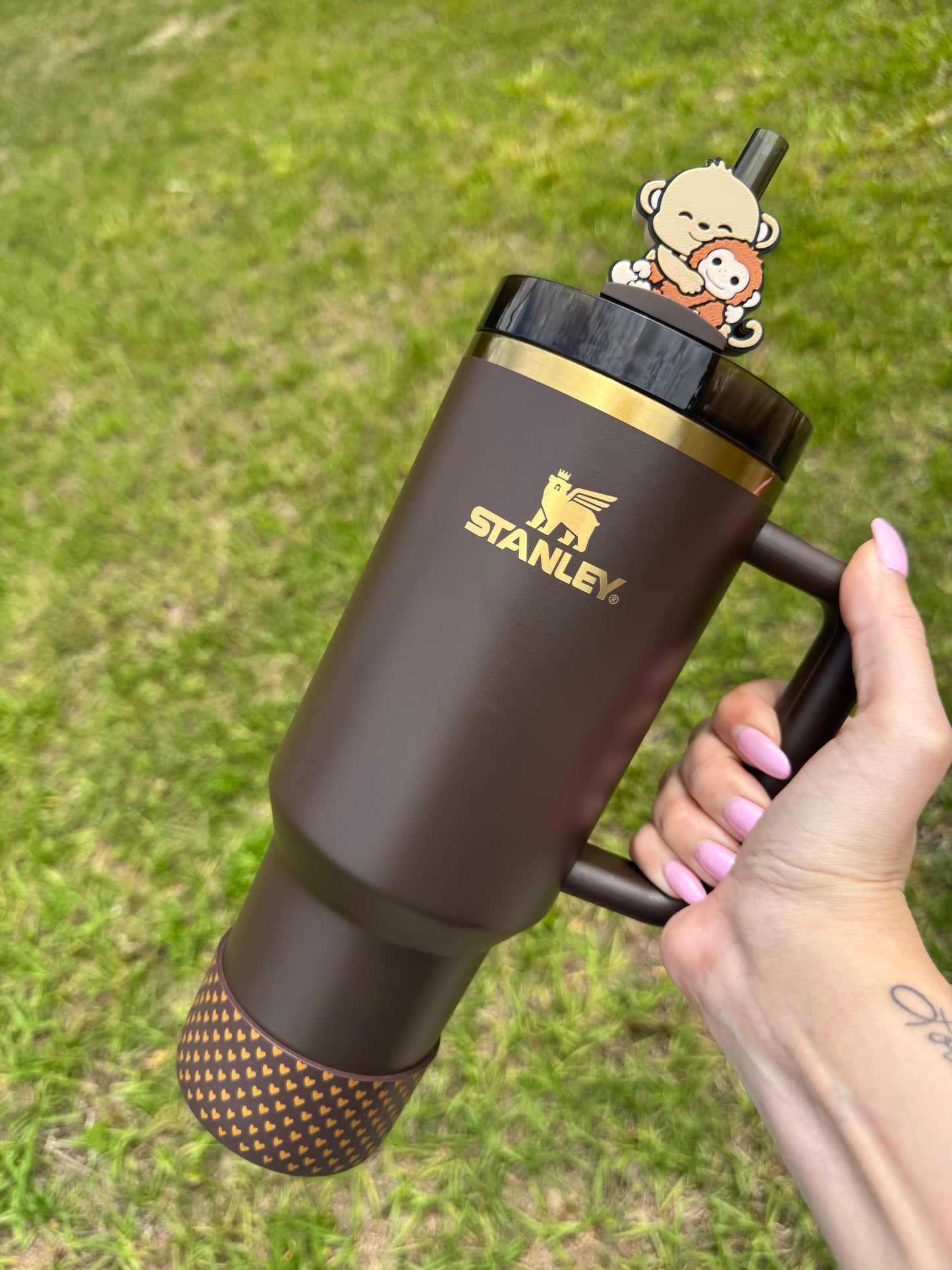 Punch Monkey Straw Buddy