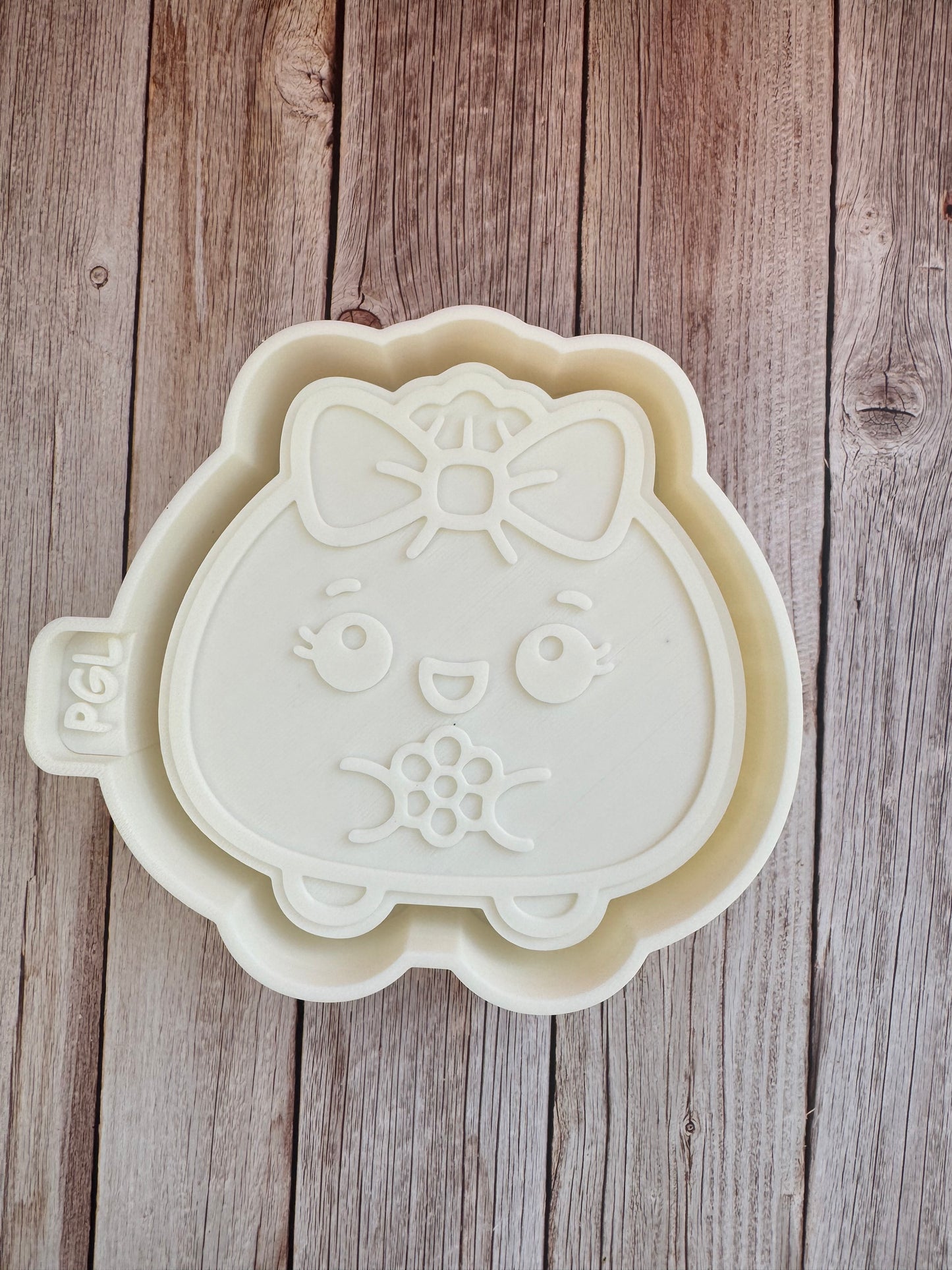 Dumpling with Flower Silicone Freshie Mold