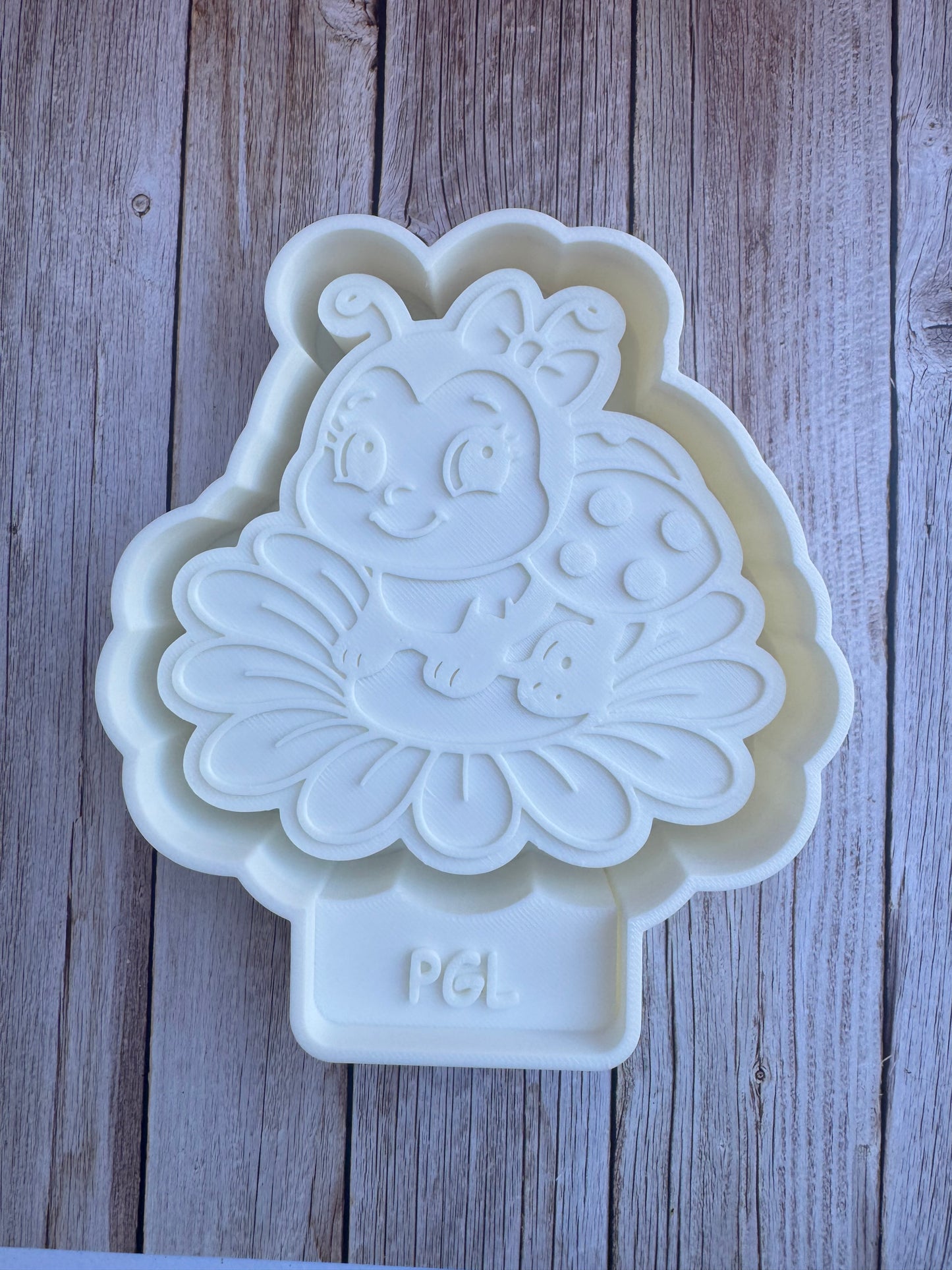 Floral Ladybug Silicone Freshie Mold *SHOP EXCLUSIVE*