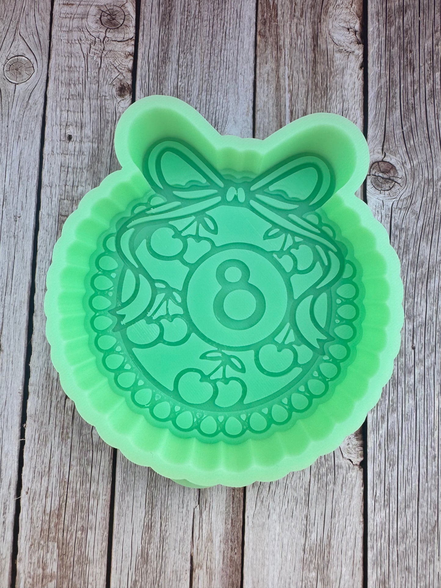 Coquette 8 Ball Silicone Freshie Mold
