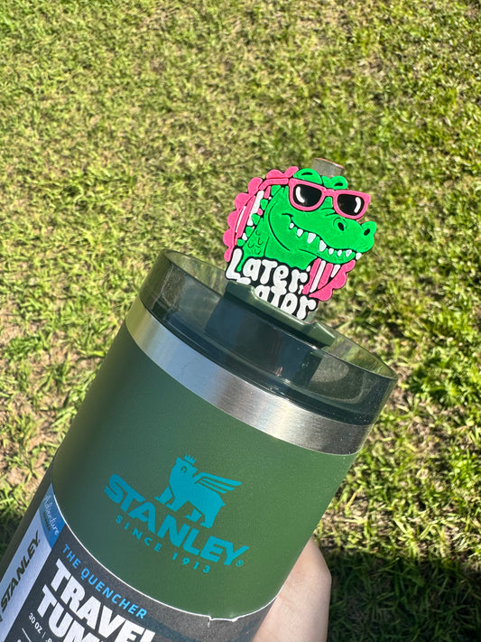 Later Gator Straw Buddy