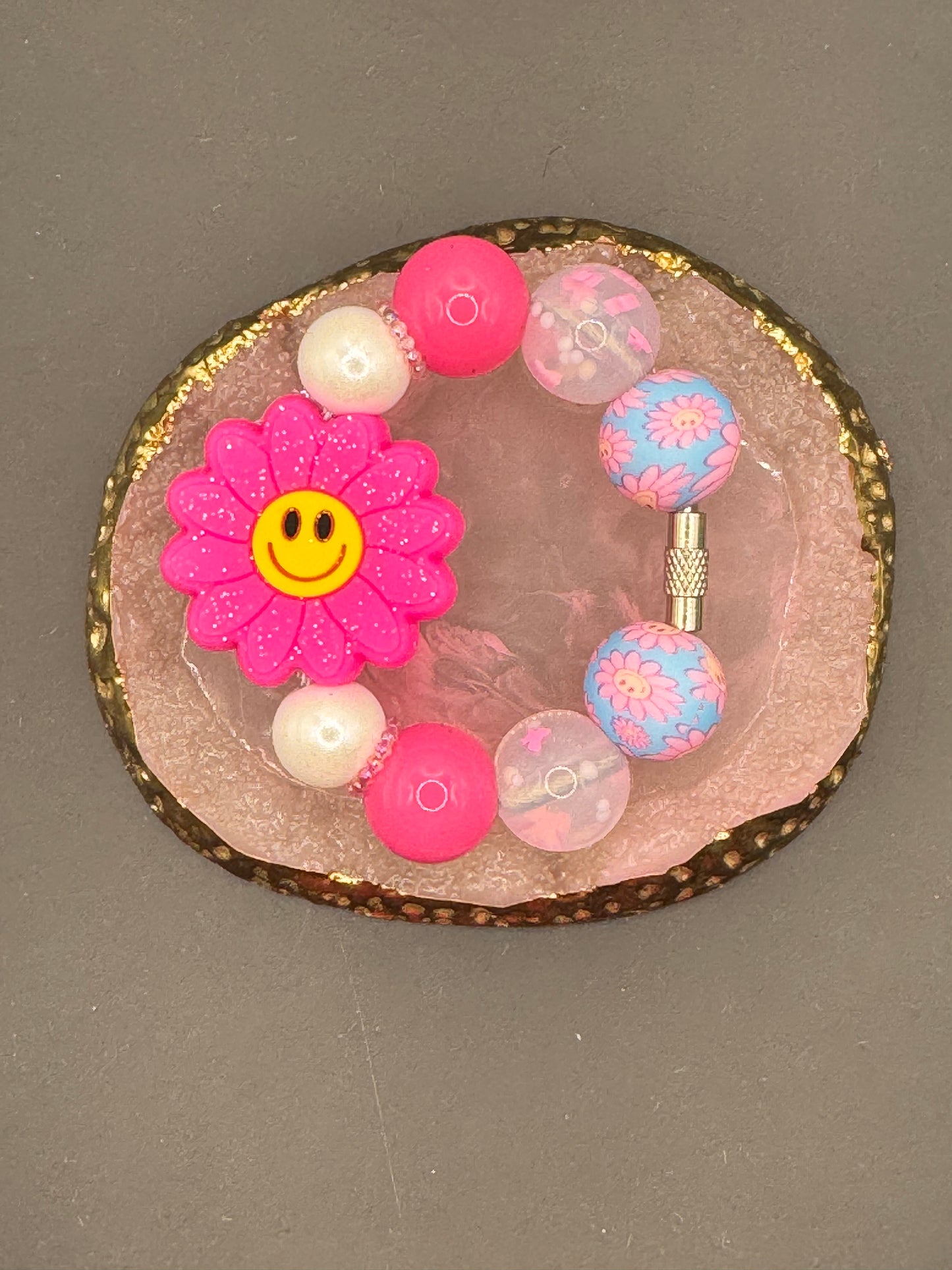 Neon Daisy - Handle Charm