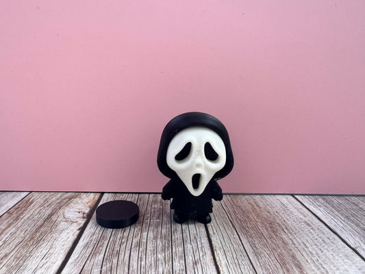3D Printed Ghost-Face Inspired Pen Topper & Stand