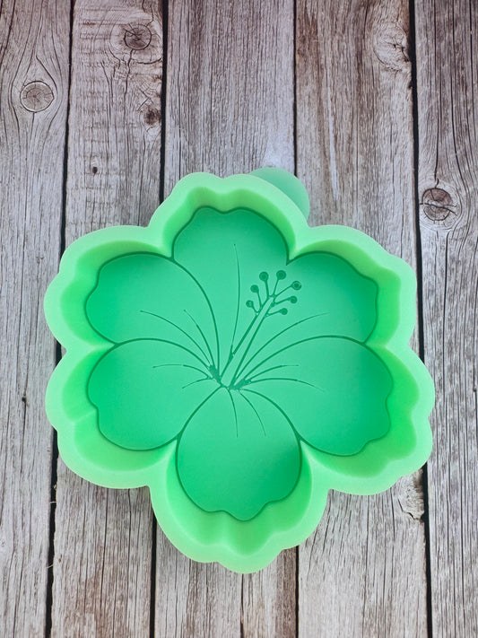 Hibiscus Silicone Freshie Mold