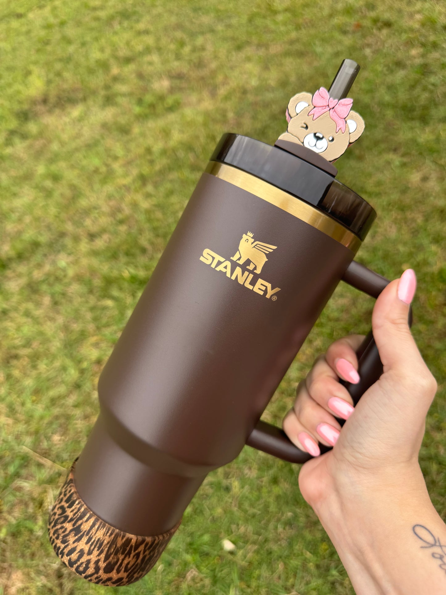 Winking Cutie Straw Buddy