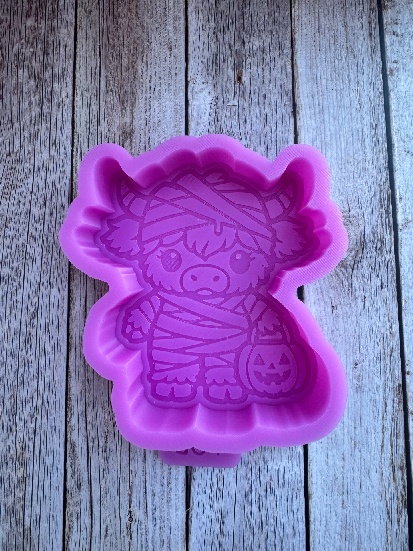 Mummy Cow Silicone Freshie Mold