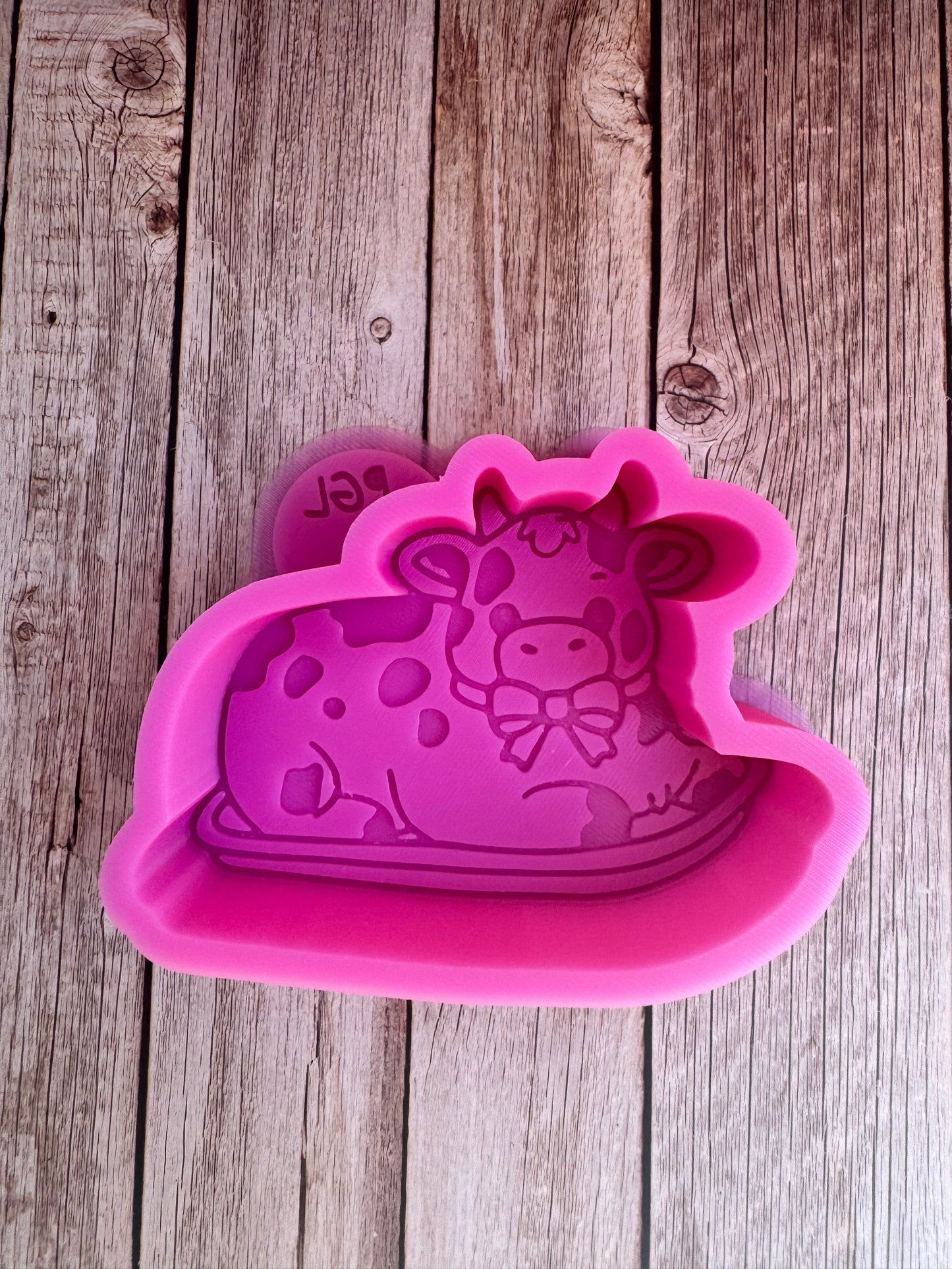 Butter Dish Cow Silicone Freshie Mold
