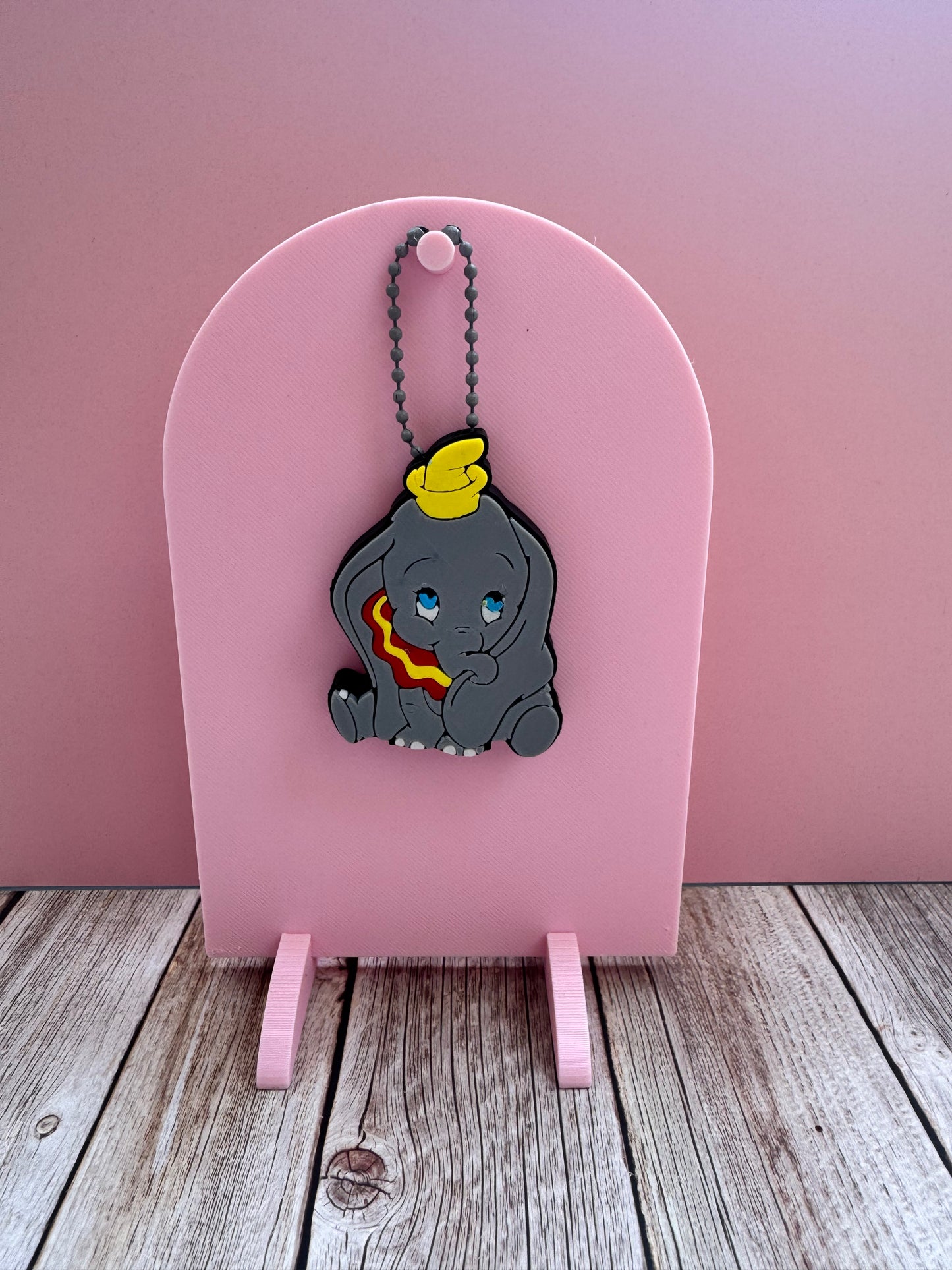 3D Printed Dumbo Inspired - Soda Can Opener Keychain