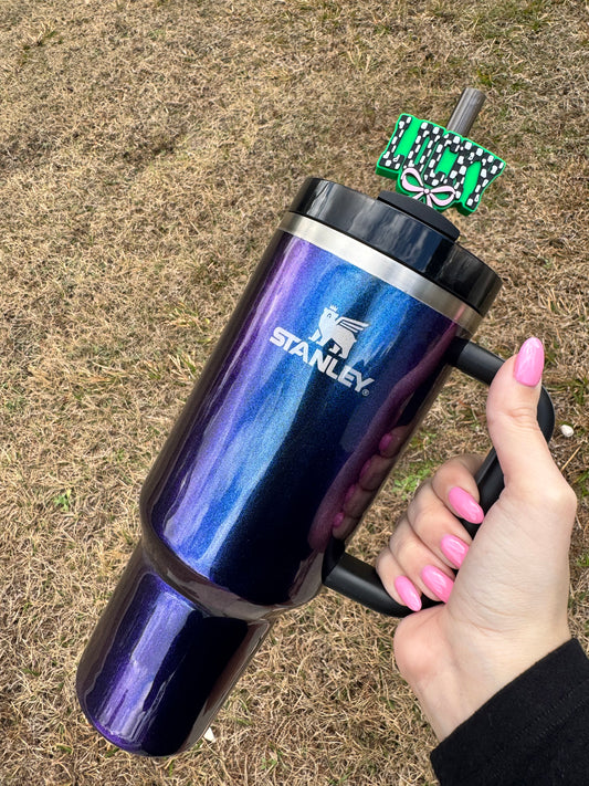 Checkered Lucky Straw Buddy