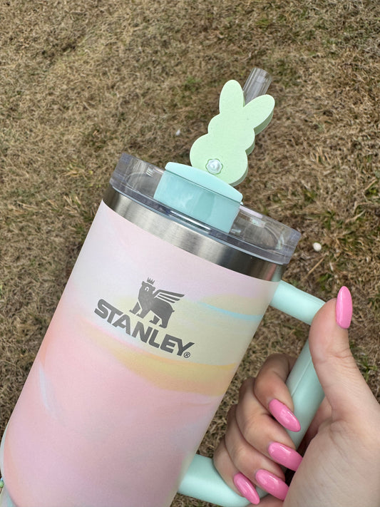 Double Sided Marshmallow Easter Bunny - Green