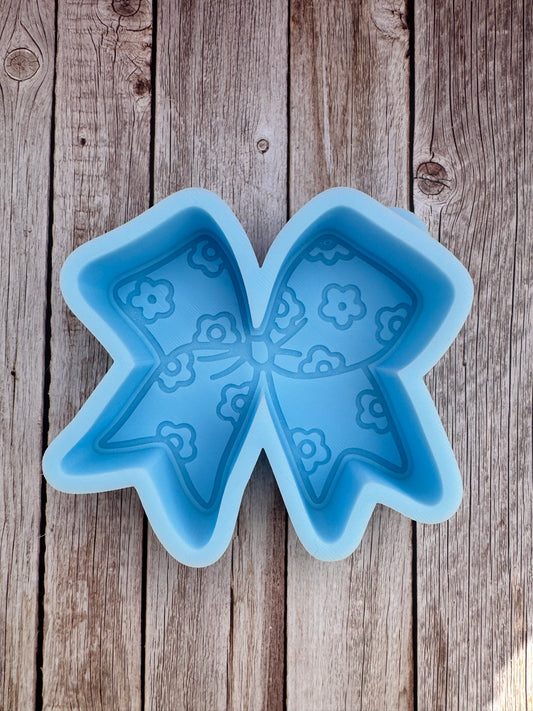 Floral Bow Silicone Freshie Mold