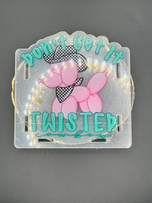 Twisted - Acrylic Pen Holder