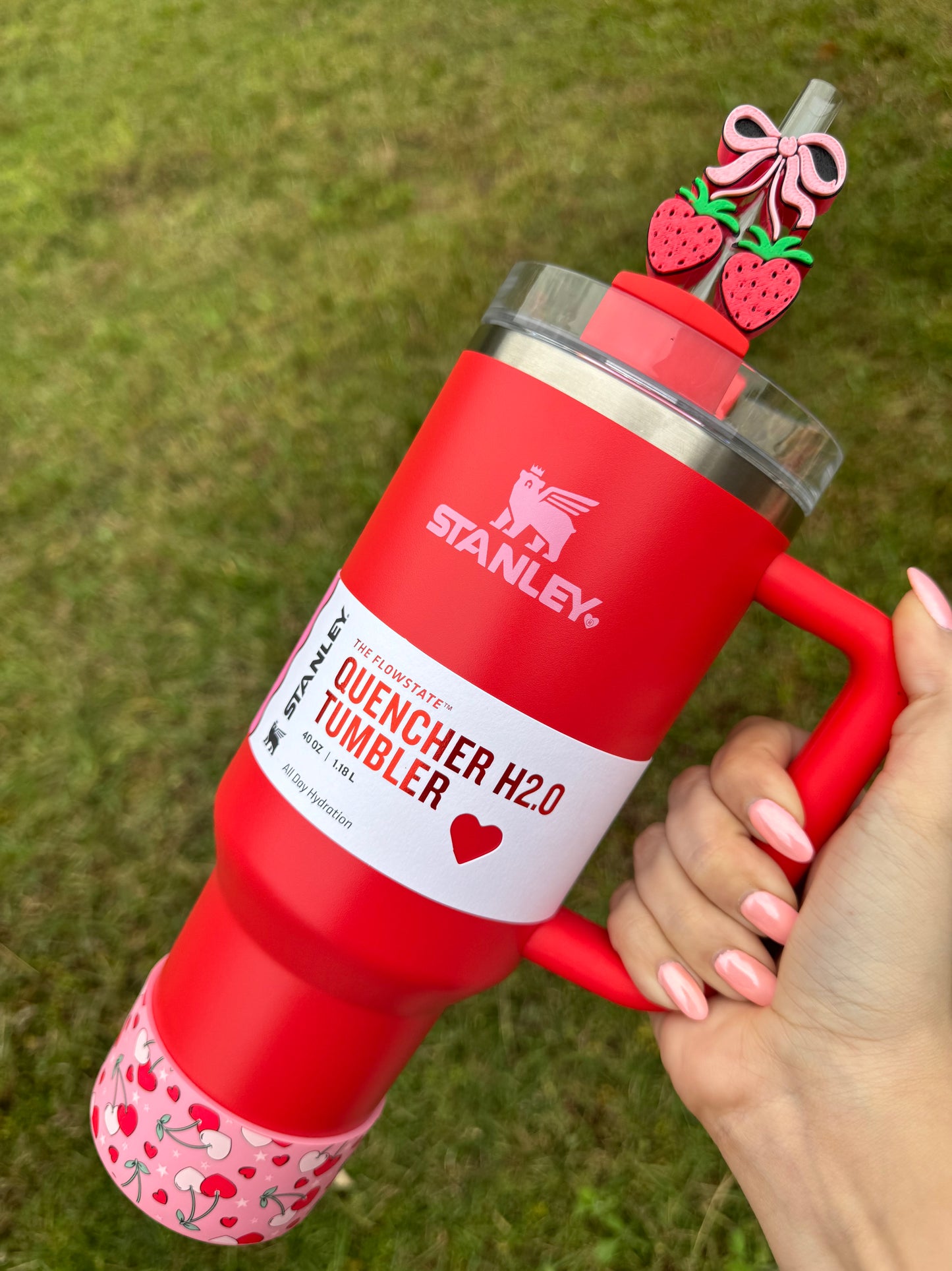 Coquette Berries Straw Buddy