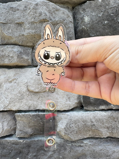 The Macaroon Labubu - Badge Reel
