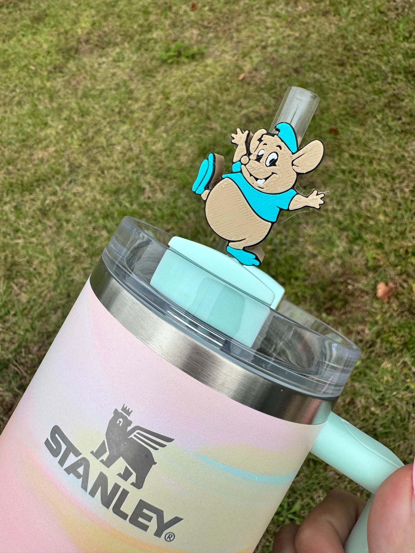 Cute Mouse Straw Buddy