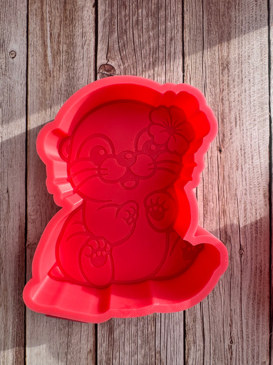 Summer Otter Silicone Freshie Mold