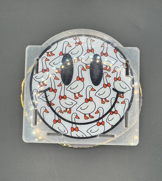 Goose Smiles - Acrylic Pen Holder