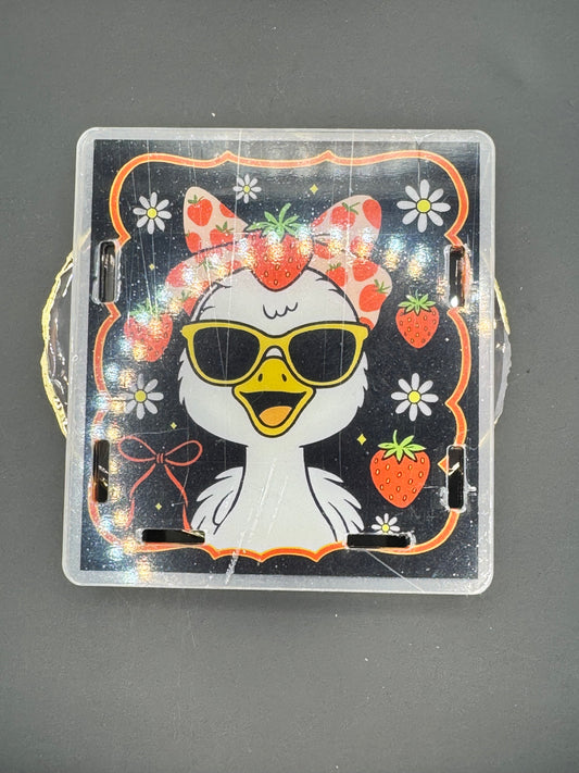 Strawberry Goose - Acrylic Pen Holders