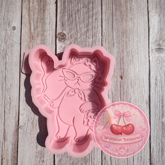 Sassy Cat Silicone Freshie Mold