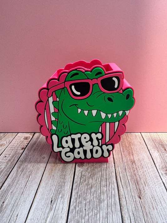 Later Gator Pen Holder – 3D Printed Desk Organizer