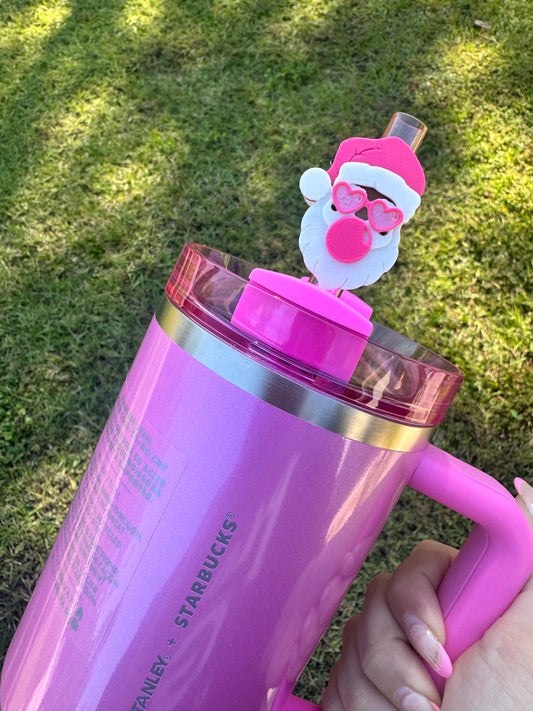 3D Printed Sassy Santa - Straw Buddy
