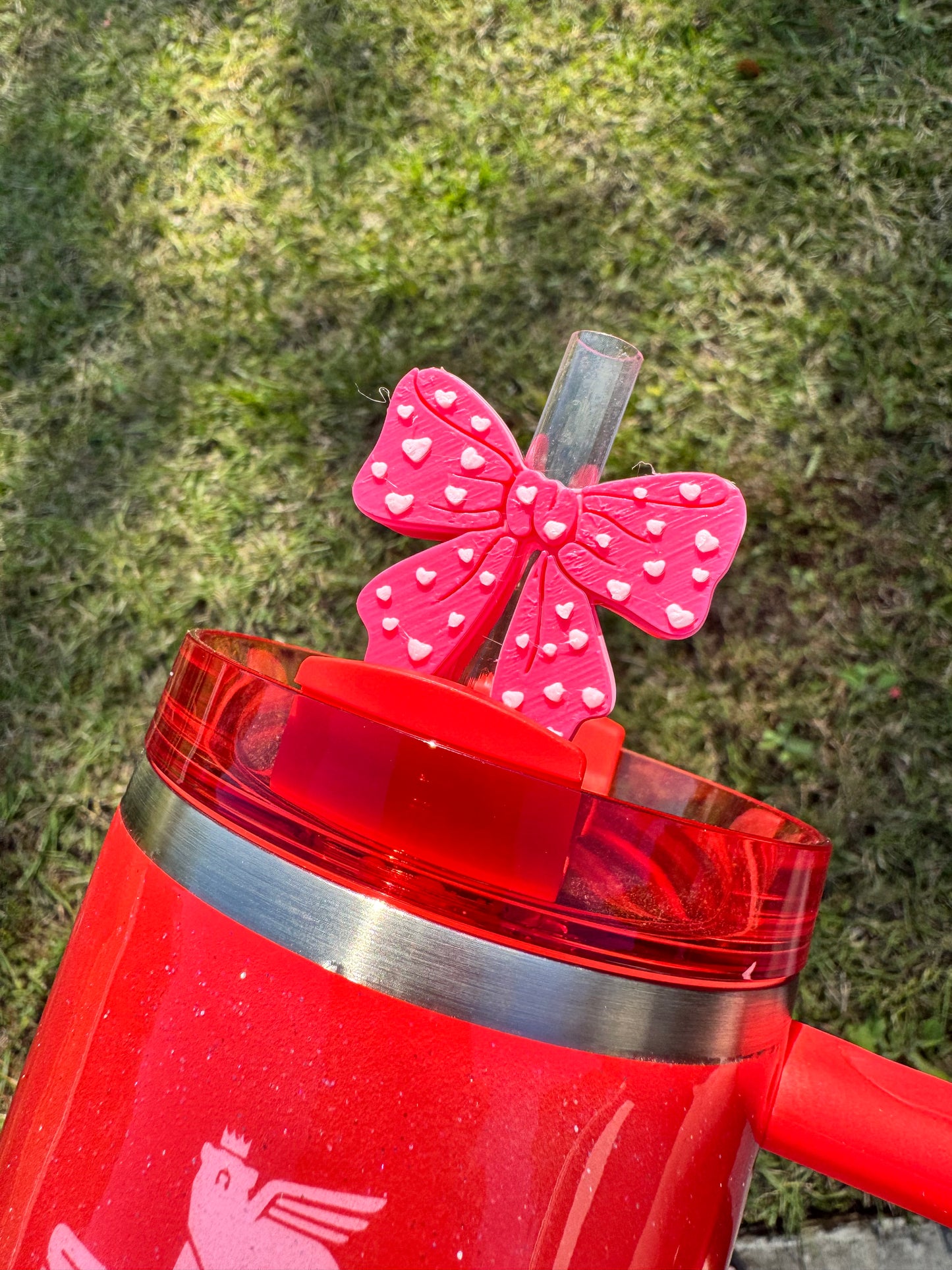 Love Bow Straw Buddy