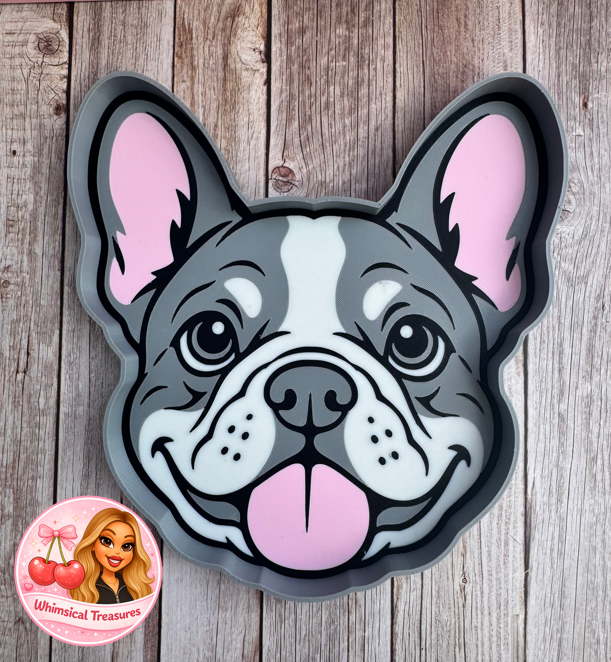 XL Frenchie Trinket Tray