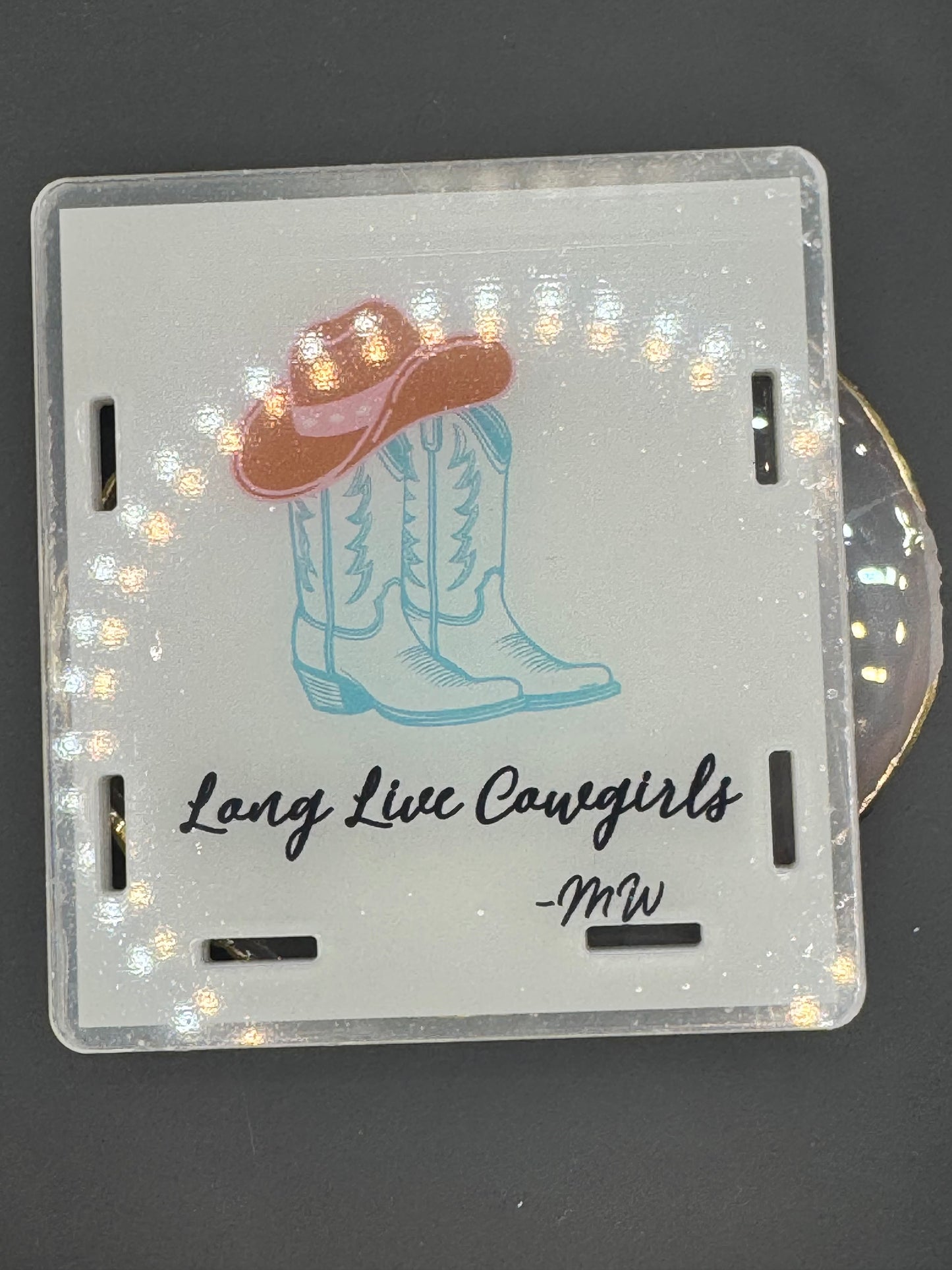 Cowgirls - Acrylic Pen Holder