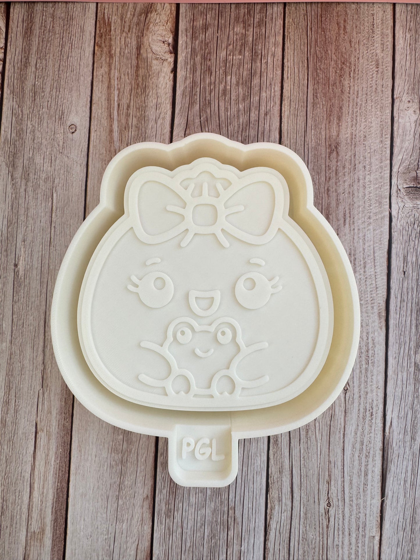 Dumpling with Froggy Silicone Freshie Mold