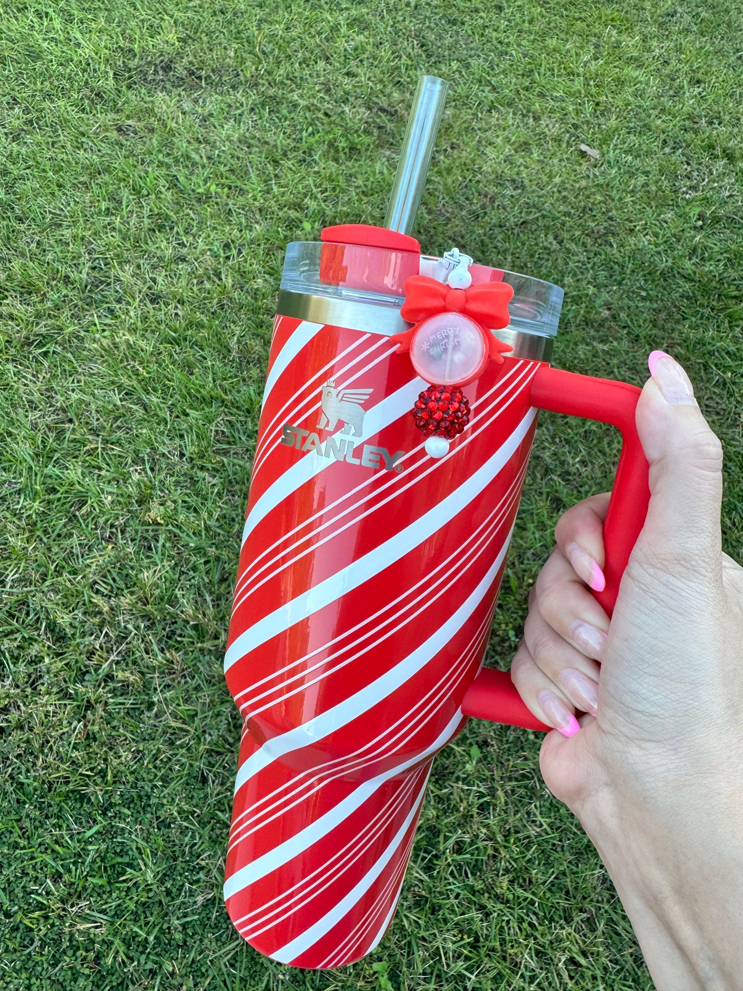 Holiday Ornament - Straw Charm