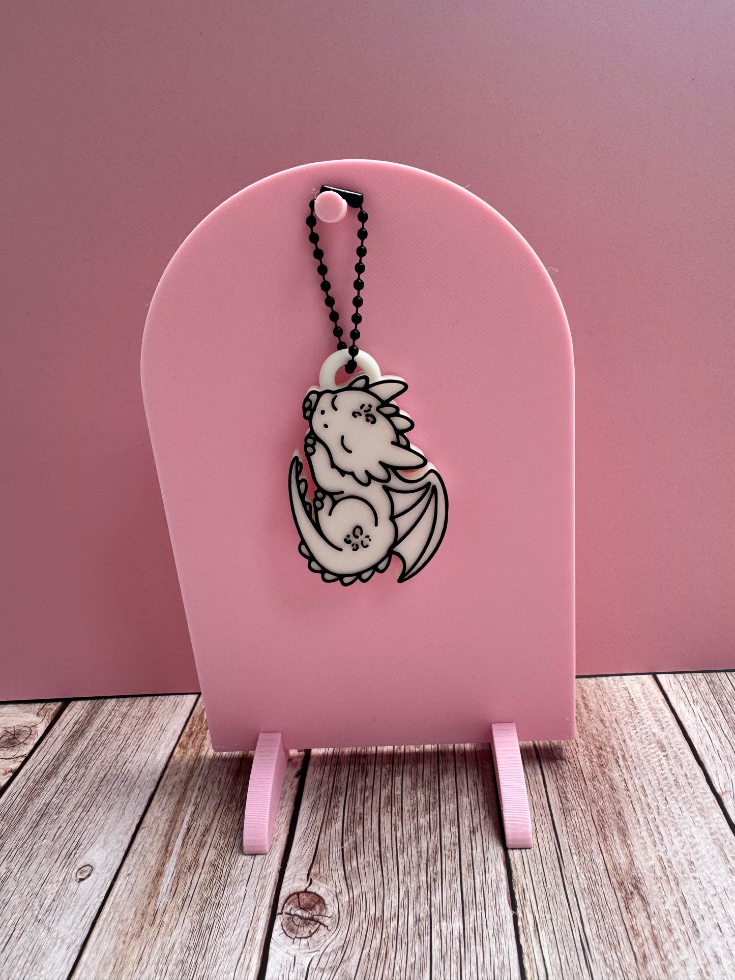3D Printed Sleeping Baby Dragon - Soda Can Opener Keychain *SHOP EXCLUSIVE*