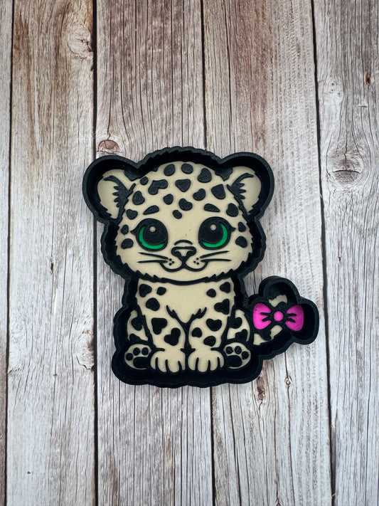 Baby Leopard Mini Trinket Tray