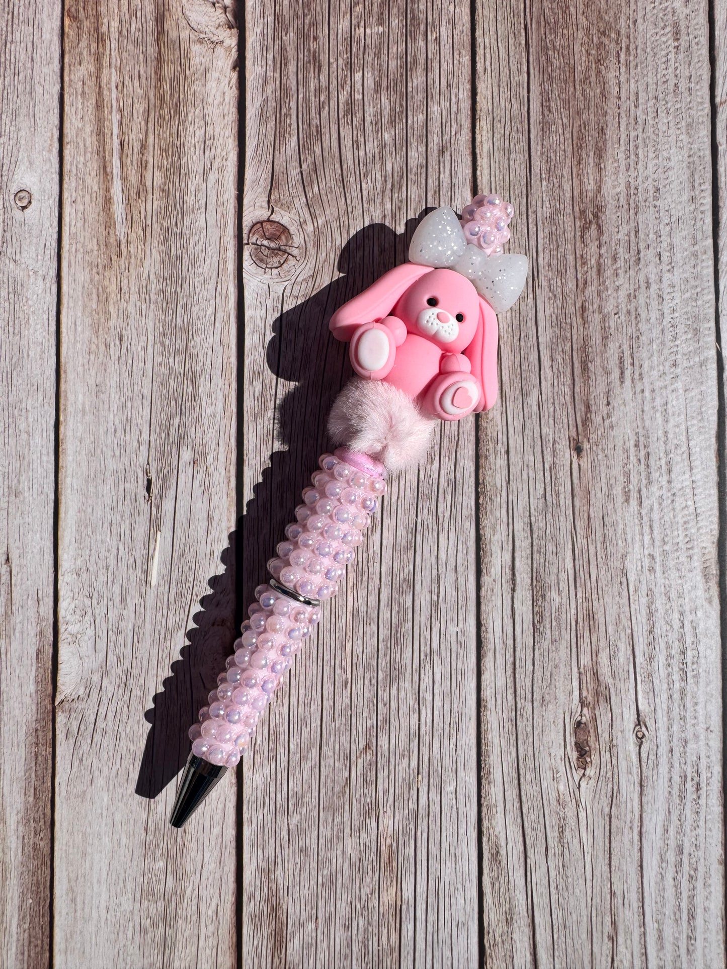 Pink 3D Bunny Pen