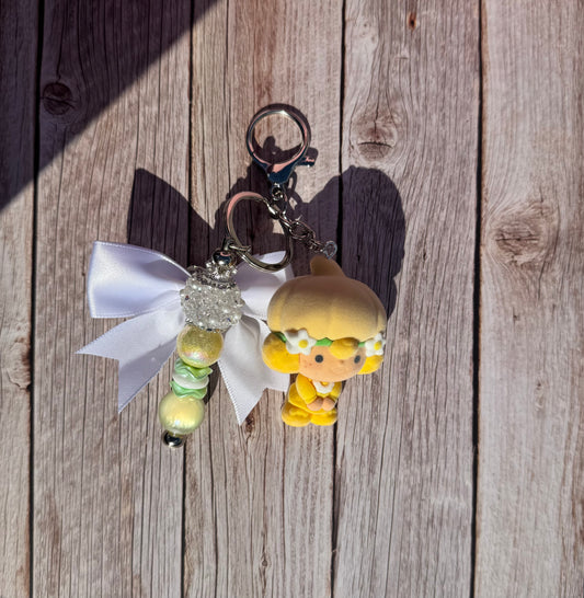 Lemon Meringue Keychain