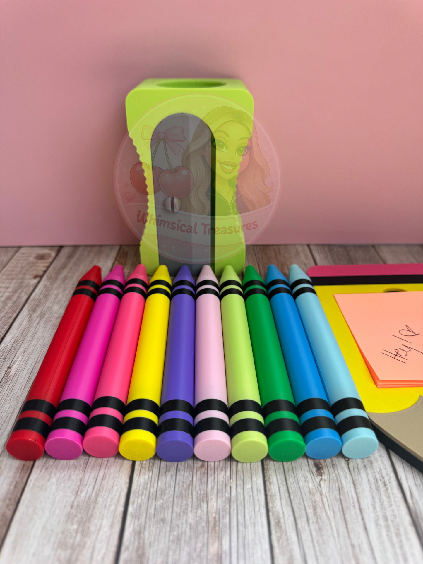 Crayon Inspired 3D Printed Refillable Pen